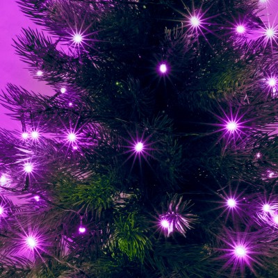 LED svietiaci reťazec, ružová, 100 LED - KII 100/P